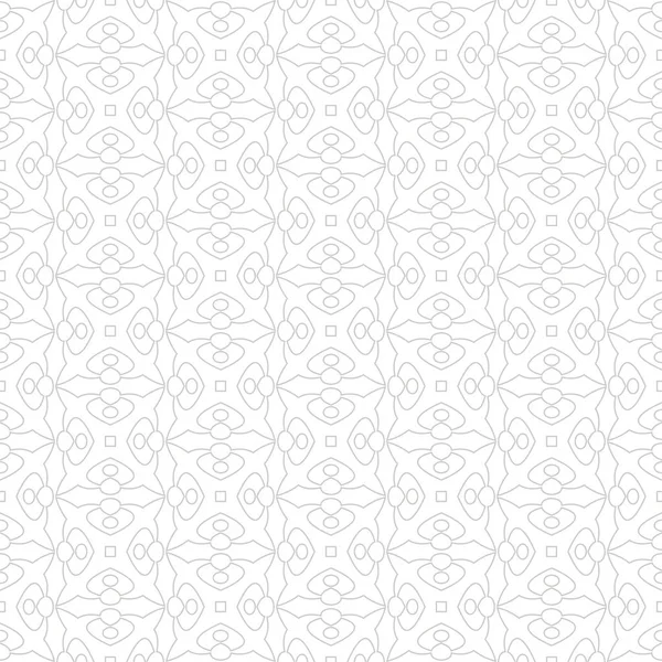 Modèle Fond Ornement Géométrique Sur Fond Blanc Papier Peint Motif — Image vectorielle
