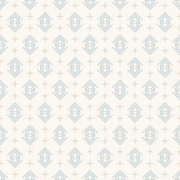白の背景にシンプルな幾何学的な装飾が施された背景パターン シームレスなパターン ベクトル画像 — ストックベクタ