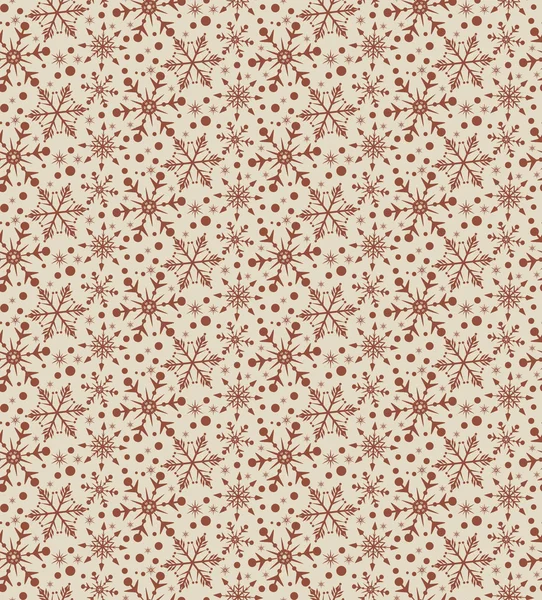 Snowflake Abstract Background. Seamless. Retro — Stock Photo, Image