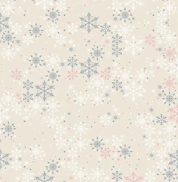 Sneeuwvlok abstracte achtergrond. — Stockvector