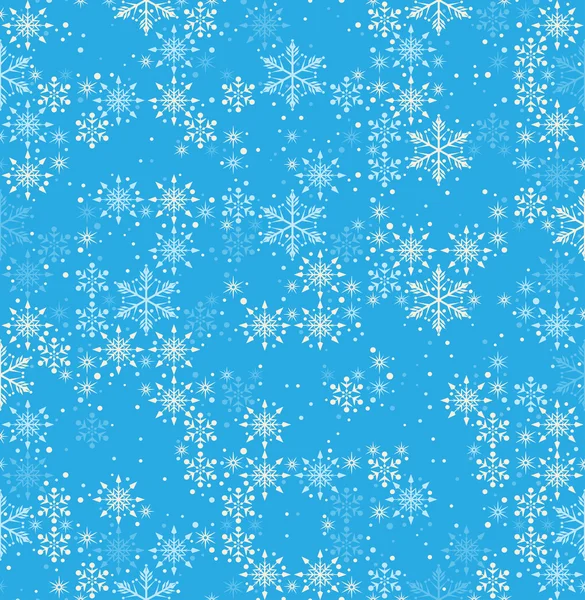 Sneeuwvlok abstracte achtergrond. — Stockvector