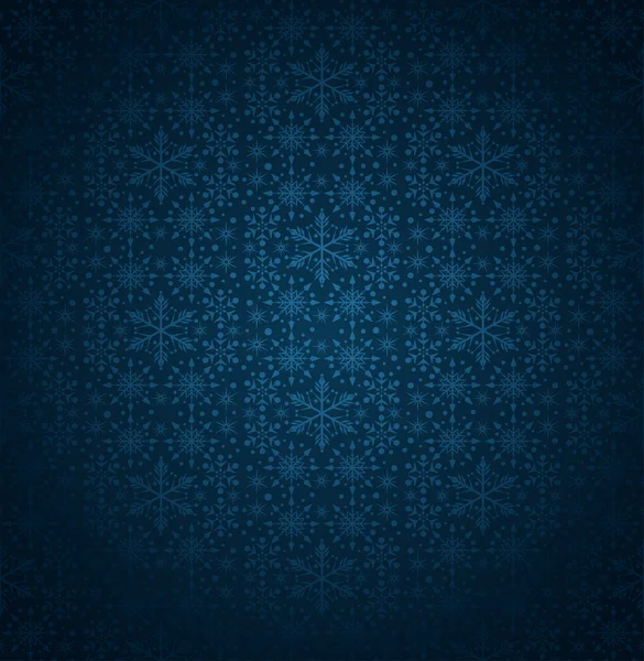 Sneeuwvlok abstracte achtergrond. — Stockvector