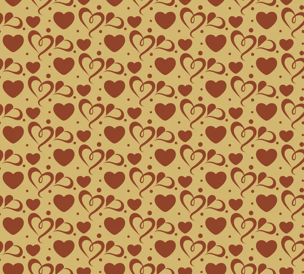 Fond Valentine papier peint sans couture (vecteur ) — Image vectorielle