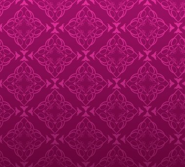 Duvar kağıdı deseni (vektör Şam)