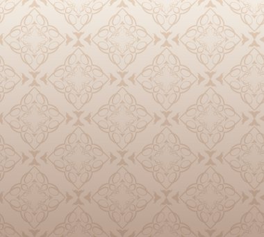Duvar kağıdı deseni (vektör Şam)