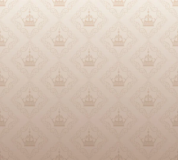 Damask Wallpaper patroon (vector) — Stockvector