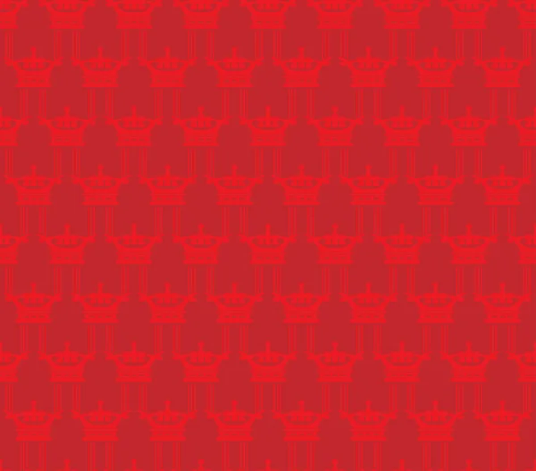 Oude wallpaper rode kleur — Stockvector