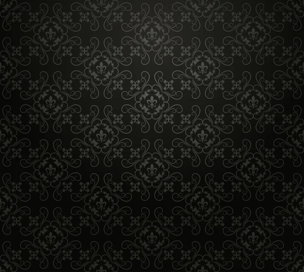 Fondo negro antiguo — Vector de stock