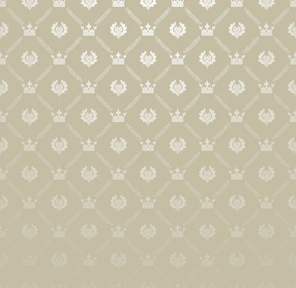 Silver wallpaper in old style — Stock Photo, Image