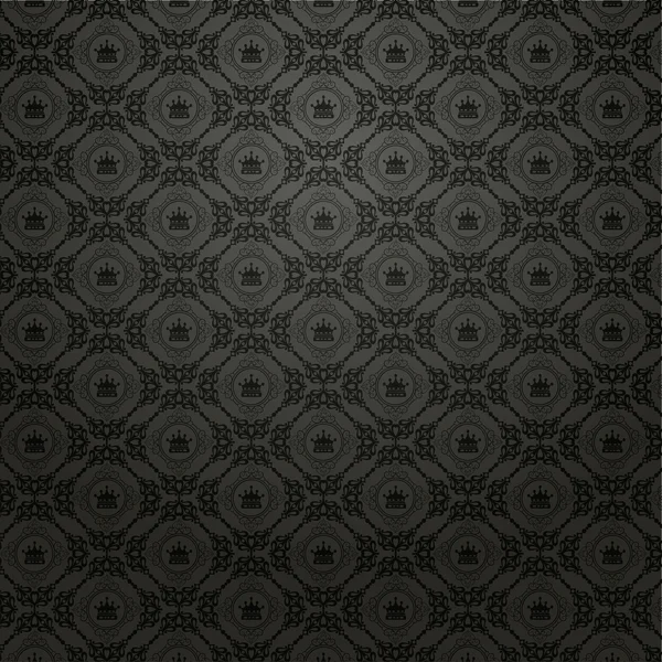 Black wallpaper in old style