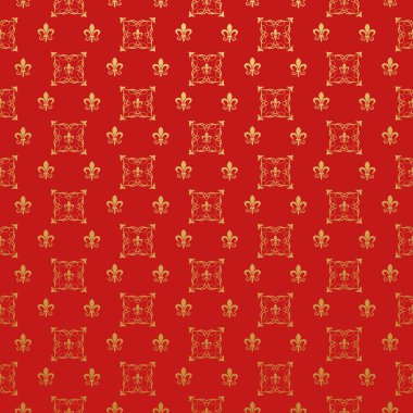 Retro duvar kağıdı kırmızı model