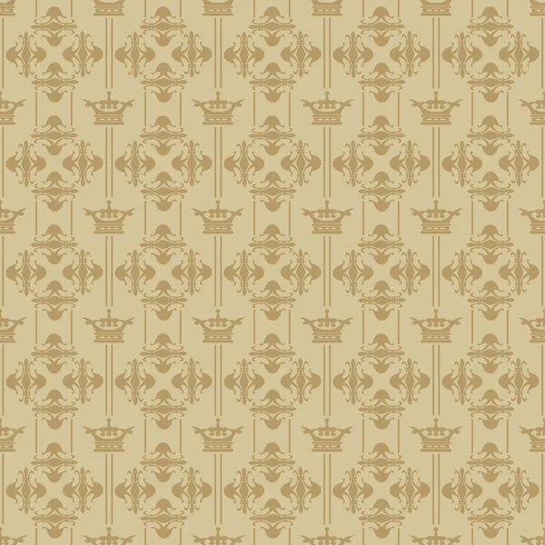 Wallpaper pattern vintage for Your design Background — Stock Vector