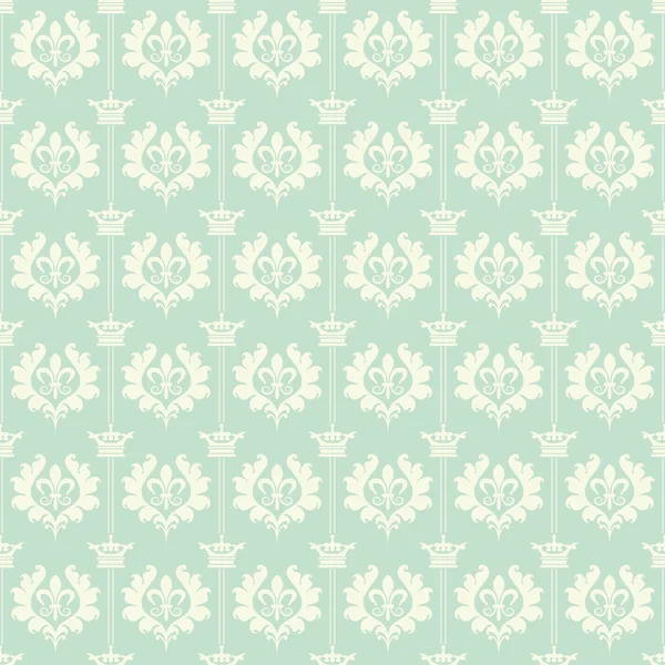 Wallpaper pattern vintage for Your design Background — Stock Vector