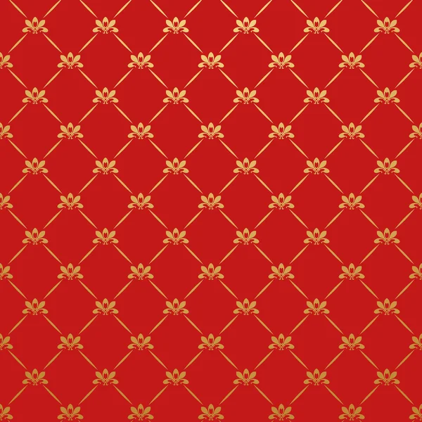 設計の背景の壁紙パターン ヴィンテージ — ストックベクタ