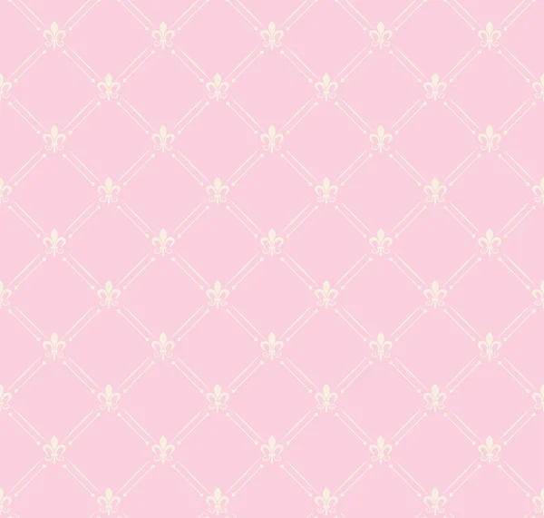 Wallpaper Pattern Seamless Texture Pink — Stock Vector