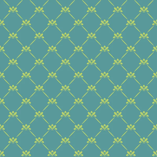 Wallpaper Retro Background Green — Stock Vector