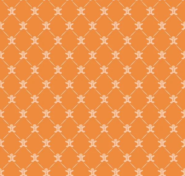 Ρετρό ταπετσαρία πορτοκαλί μοτίβο — Διανυσματικό Αρχείο
