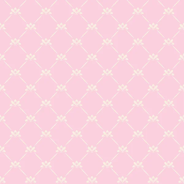 Wallpaper Pattern Seamless Texture Pink — Stock Vector