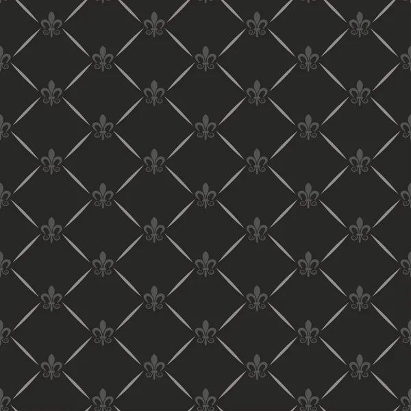 Tapet svart mönster för din design — Stock vektor
