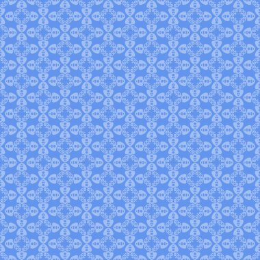 Duvar kağıdı arka plan Dikişsiz desen tasarım mavi