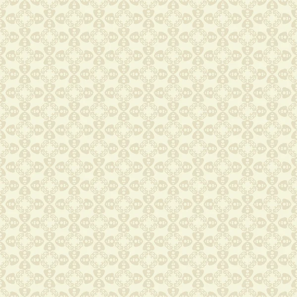 Wallpaper achtergrond naadloze patroon voor uw ontwerp. Kleur Beige. — Stockvector