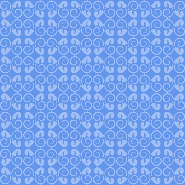 Naadloze patroon van de achtergrond voor uw ontwerp Blue wallpaper — Stockvector