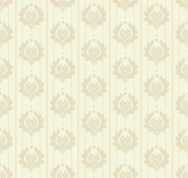 Wallpaper background seamless pattern for Your design. Color Beige. — Stock Vector