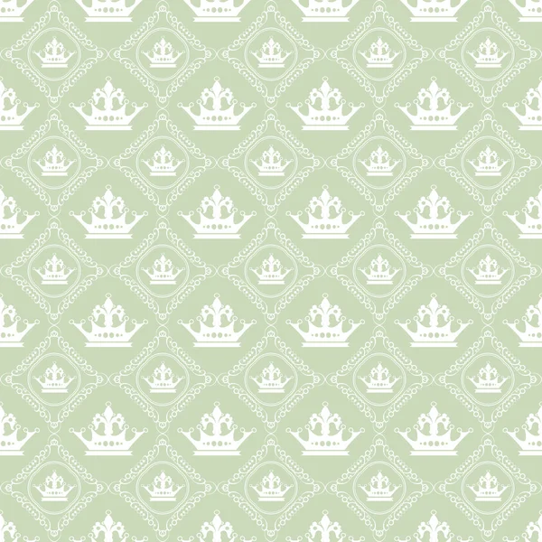 Fond d'écran motif sans couture pour votre conception. Couleur Vert . — Image vectorielle