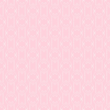 Arka planına duvar kağıdı. Seamless modeli. Pembe.