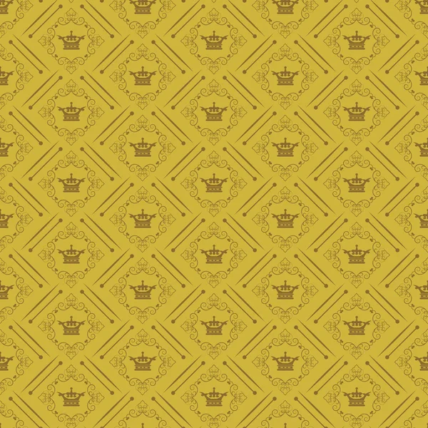 Fondos de pantalla Fondo. Patrón sin costuras. Color oro viejo — Archivo Imágenes Vectoriales