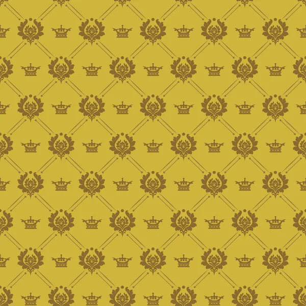 Arka planına duvar kağıdı. Seamless modeli. Eski altın renk