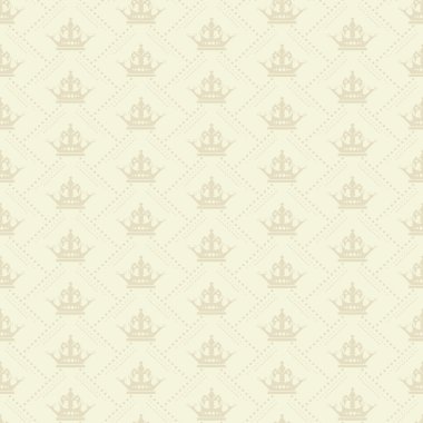 Seamless modeli. Royal duvar kağıdı