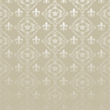 Arka plan deseni Retro gümüş duvar kağıdı