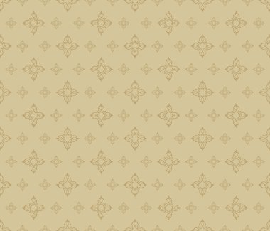 Seamless modeli. Duvar kağıdı duvar için. Retro