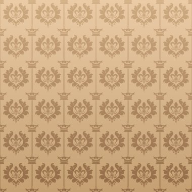 Arka plan deseni Retro Brown duvar kağıdı