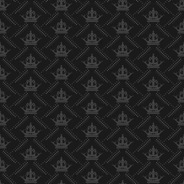 Seamless pattern for Your design. Black — Stock Photo, Image