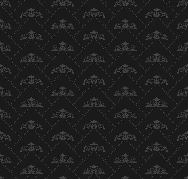 Seamless pattern for Your design. Black — Stock Photo, Image