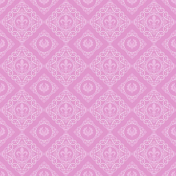 Patrón sin costuras. Fondo de pantalla para pared. Rosa — Foto de Stock