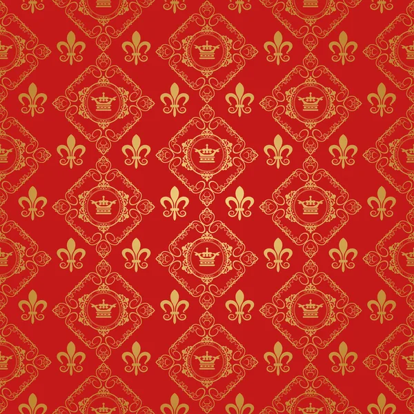 Arka planına duvar kağıdı. Retro desen. Kırmızı