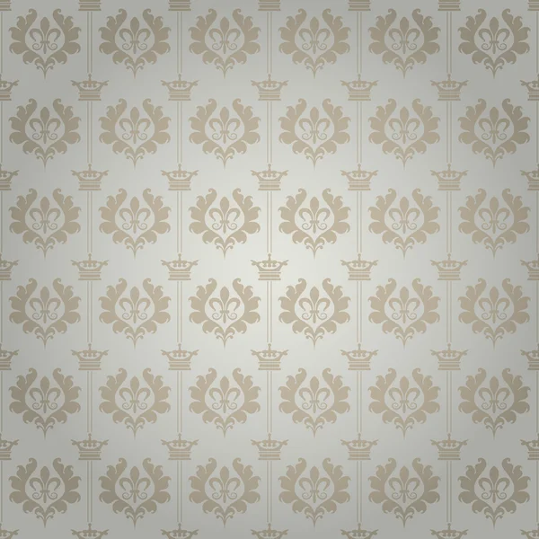 Wallpaper Background Pattern Retro Silver — Stock Photo, Image