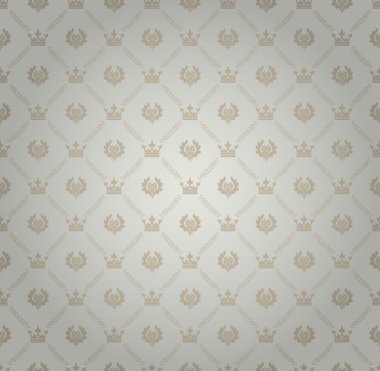 Tasarımınız için Royal duvar kağıdı arka plan. Gümüş