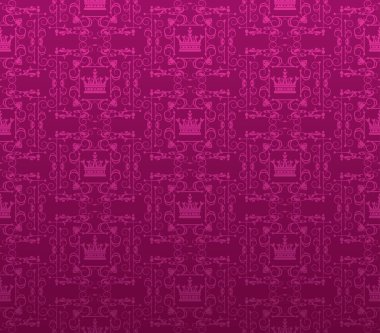 Tasarımınız için Royal duvar kağıdı arka plan. Pembe