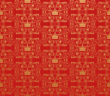 Tasarımınız için Royal duvar kağıdı arka plan. Kırmızı