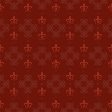 Seamless modeli. Tasarımınız için Royal duvar kağıdı