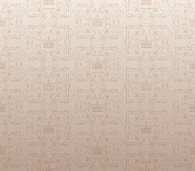 Royal duvar kağıdı. Arka plan. Bej renk