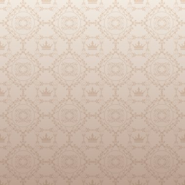 Royal duvar kağıdı. Arka plan. Bej renk