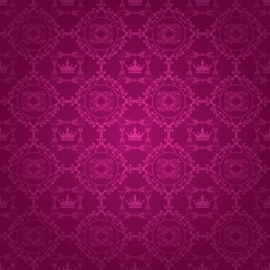 Tasarımınız için Royal duvar kağıdı arka plan. Pembe