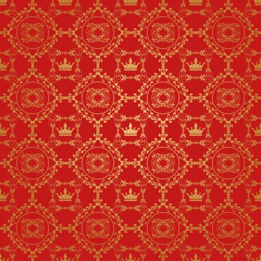 Tasarımınız için Royal duvar kağıdı arka plan. Kırmızı