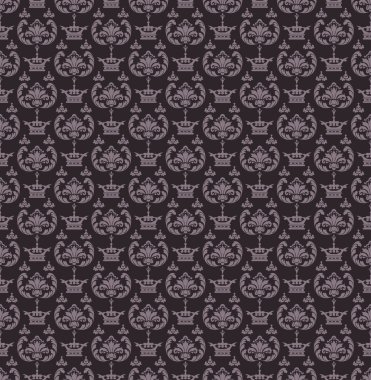 Seamless modeli. Damasko duvar kağıdı