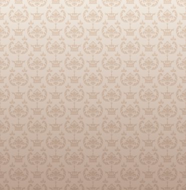 Royal duvar kağıdı. Arka plan. Bej renk